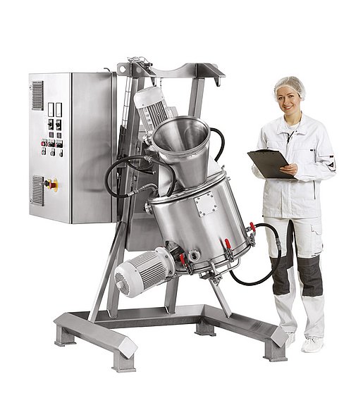 Mixing equipment for private label Nutraceuticals - amixon® mixing