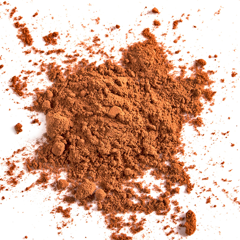 Anti-caking agent for foods and spices: natural cellulose powder